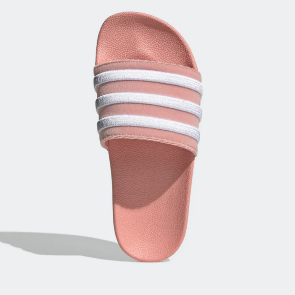 adidas Pink and White Women's Sandals